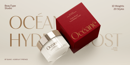 BT Suave Font Poster 8