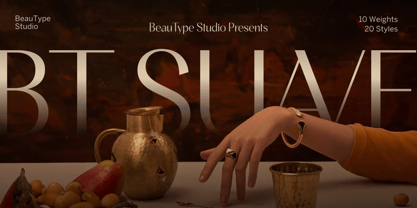 BT Suave Font Poster 1