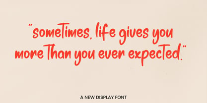 Glustery Font Poster 4