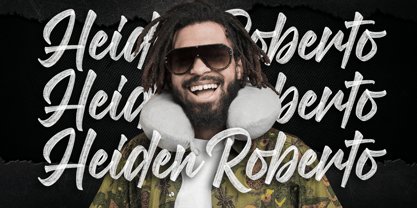 Brighter Brush Font Poster 9