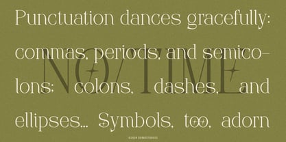 Frieren La Belle Font Poster 2