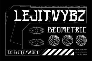 LejitVybz Font Poster 4