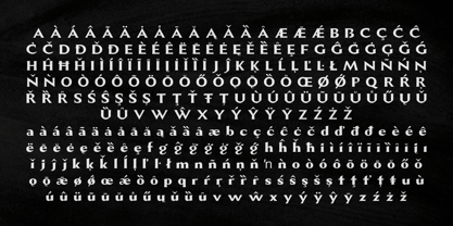 Muritoney Font Poster 12