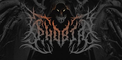 Darkwound Font Poster 4