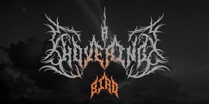 Darkwound Font Poster 6