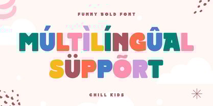 Chill Kids SS Font Poster 12