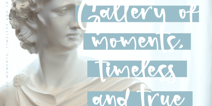 Blissful Christmas Font Poster 3