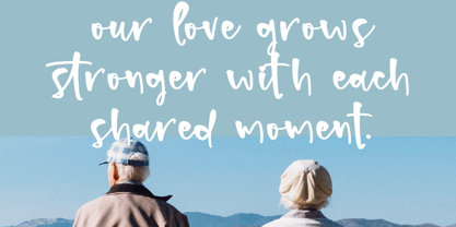 Blissful Christmas Font Poster 10