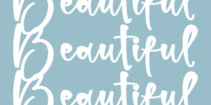 Blissful Christmas Font Poster 6