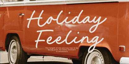 Creamy Rosela Font Poster 5