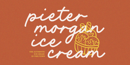 Creamy Rosela Font Poster 2