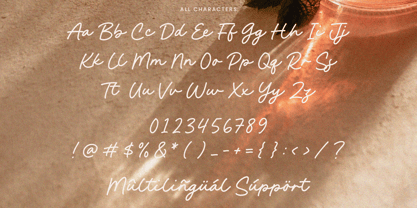 Creamy Rosela Font Poster 6