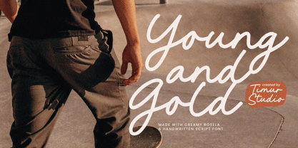 Creamy Rosela Font Poster 3