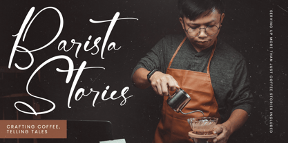 Berlynda Romantica Font Poster 12