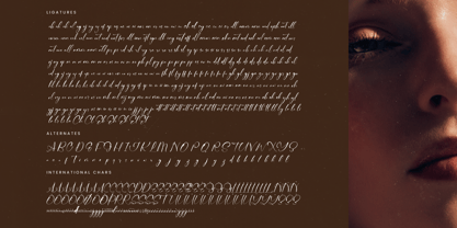 Berlynda Romantica Font Poster 15