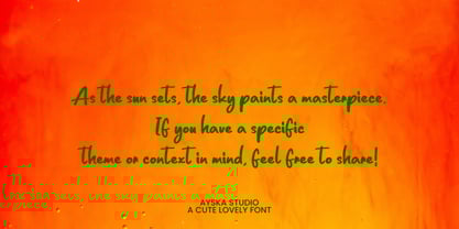 Bandang Font Poster 4