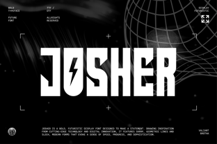 Josher Font Poster 1