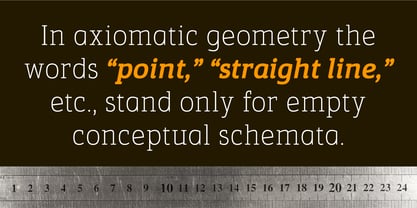 Gonia Font Poster 12