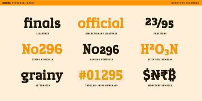 Gonia Font Poster 7