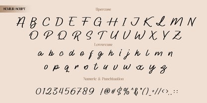 Semilir Font Poster 8