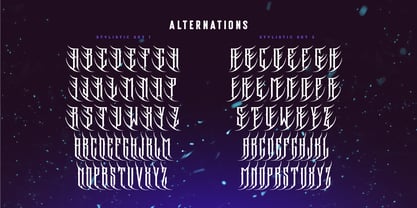 Drackursa Font Poster 8