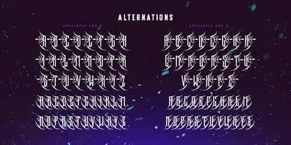 Drackursa Font Poster 12