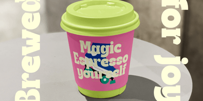 Gritty Retro Font Poster 9