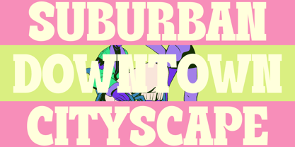 Gritty Retro Font Poster 12