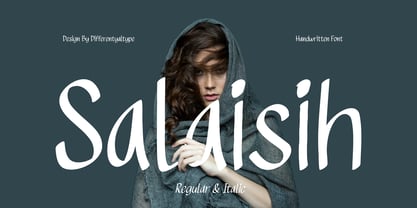 Salaisih Font Poster 1