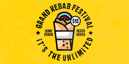 Ditha Pocky Font Poster 6