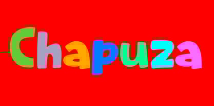 Chapuza Font Poster 1