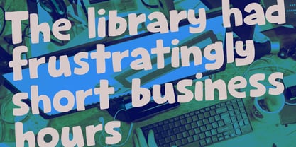 Chapuza Font Poster 3