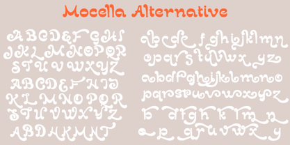 Mocella Font Poster 5
