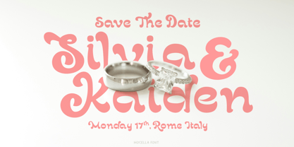 Mocella Font Poster 9