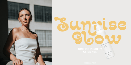 Mocella Font Poster 7