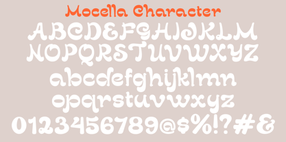 Mocella Font Poster 3