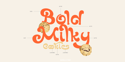 Mocella Font Poster 4