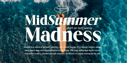 Alter Sand Font Poster 5