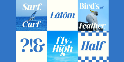 Alter Sand Font Poster 4