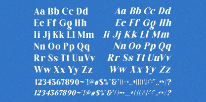 Alter Sand Font Poster 7