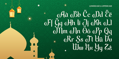 Khalifah Font Poster 10