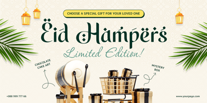 Khalifah Font Poster 8