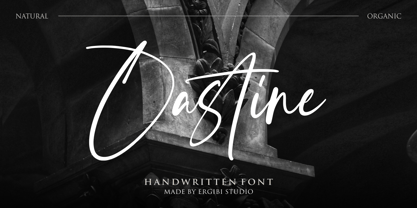 Oastine Font Poster 1