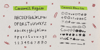 Caramelt Font Poster 10