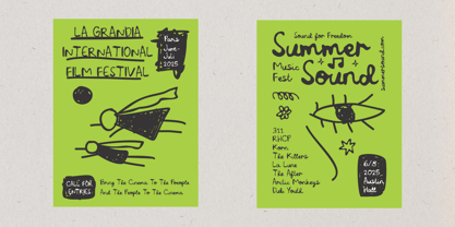 Caramelt Font Poster 4