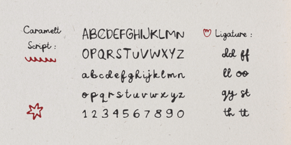 Caramelt Font Poster 9