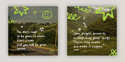 Caramelt Font Poster 5