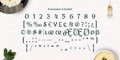 Riyad Malik Font Poster 11