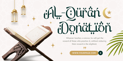 Riyad Malik Font Poster 7