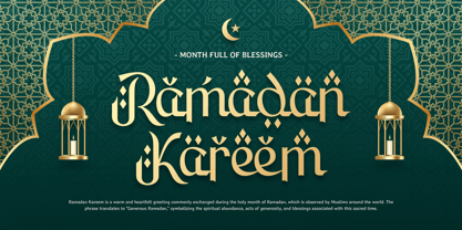 Riyad Malik Font Poster 6